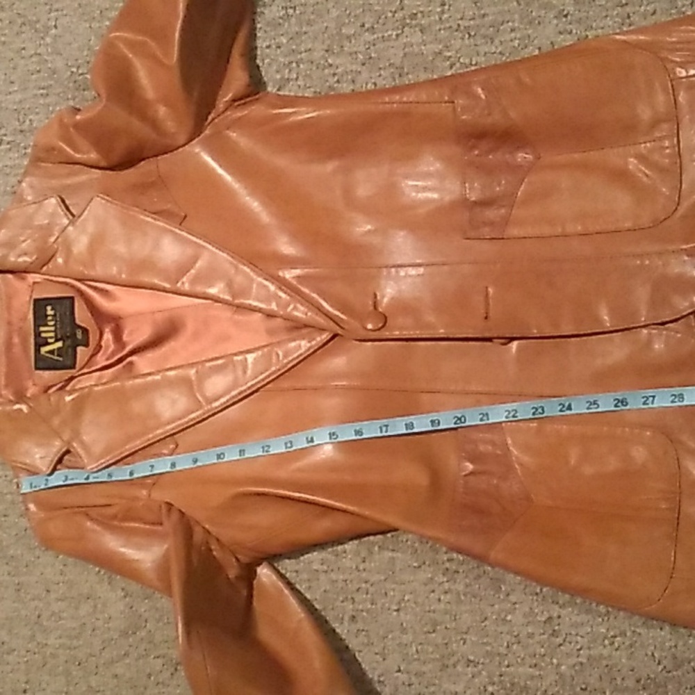 🦌 BUCKSKIN EUC Vintage SEARS The LEATHER SHOP  SHEARLING 😎 RARE UniSex - Picture 12 of 12